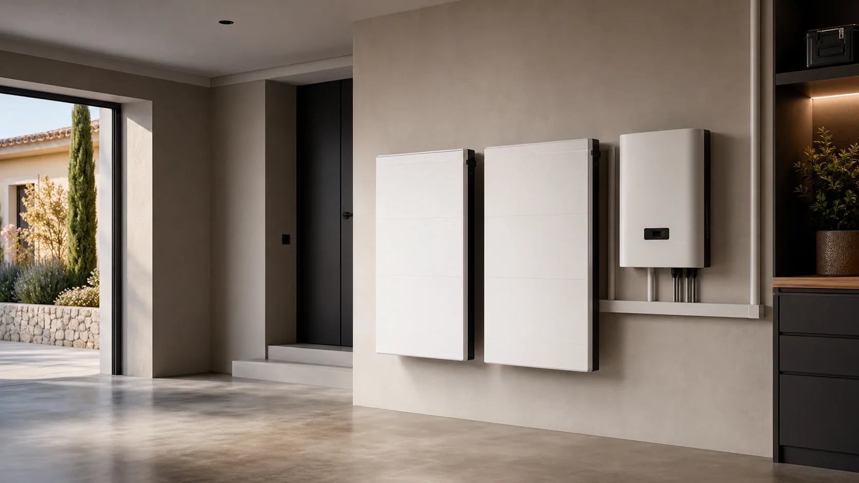 Batterie de stockage d'énergie pour installation solaire