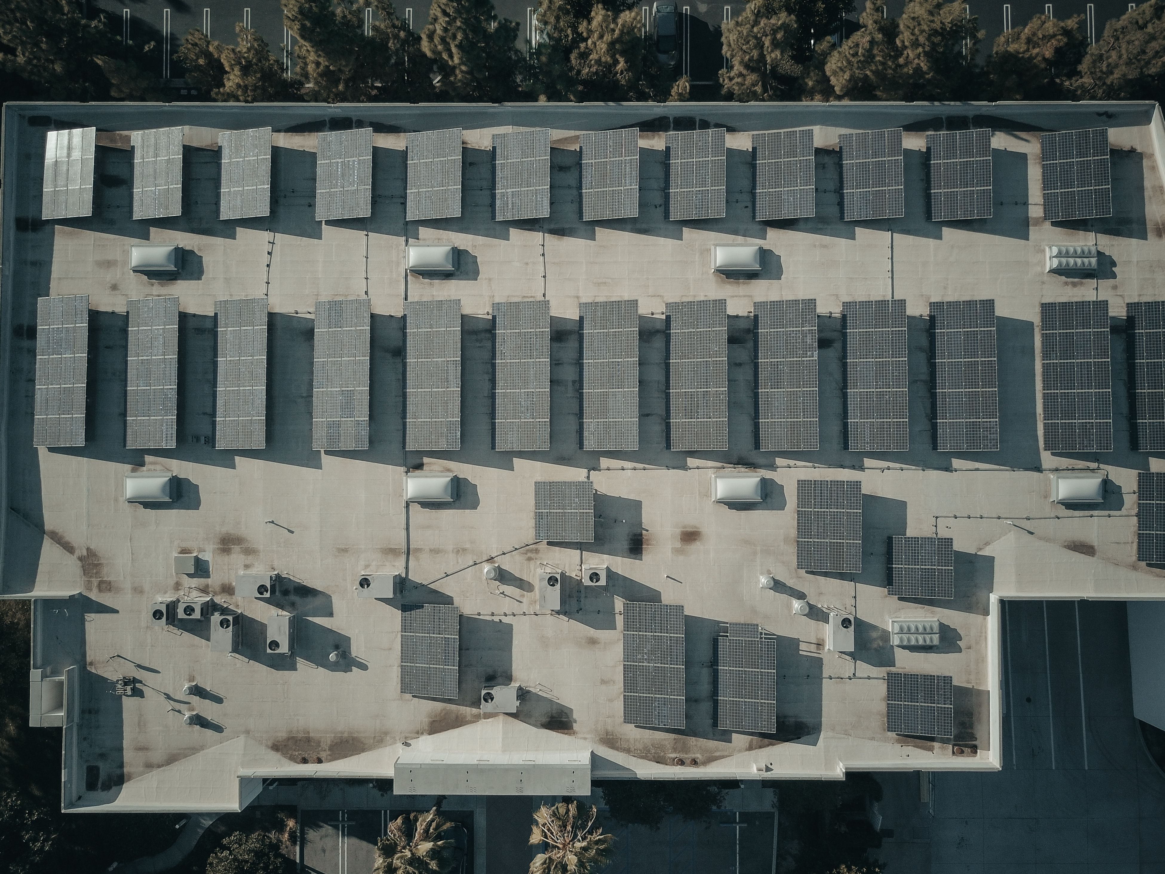 Installation photovoltaïque réalisée sur une toiture